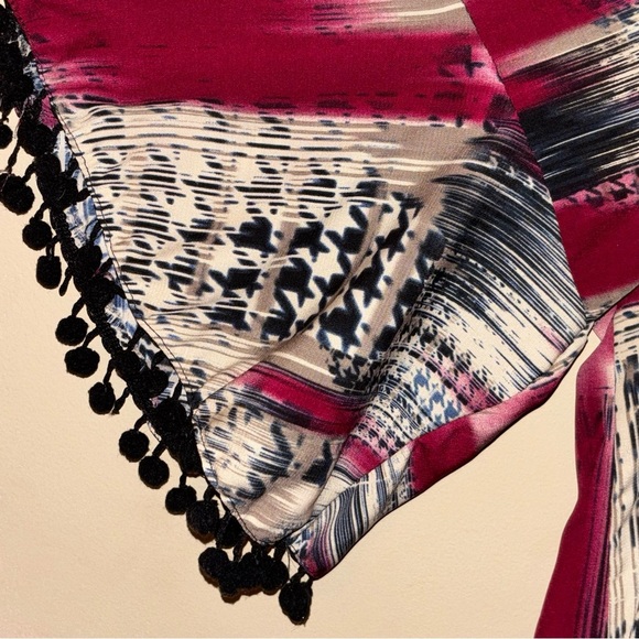 Auditions Multicolor Patterned Shift Dress Size 2XL - Picture 3 of 5